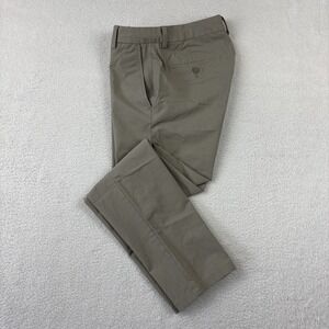VINEYARD VINES Mens Performance On-The-Go Pants 28/30 Khaki Slim Fit Stretch OTG